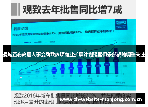 曼城宣布高层人事变动致多项商业扩展计划延期俱乐部战略调整关注 曼城宣布高层人事变动致多项商业扩展计划延期俱乐部战略调整关注